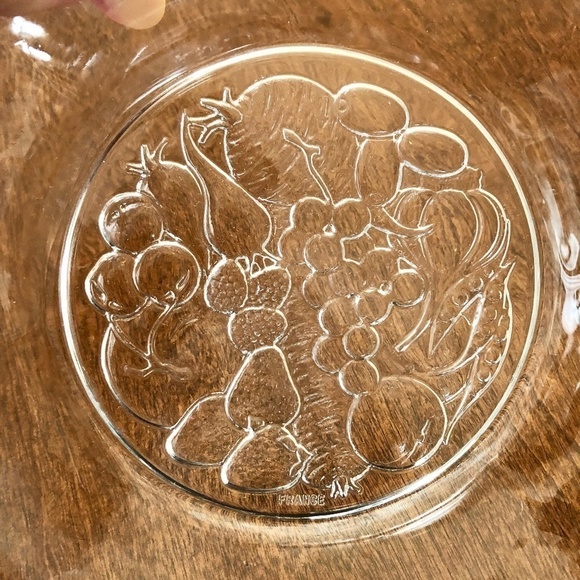 FELIX POTIN, La Parisienne, RARE, Vintage, Octagonal, Glass, Dessert Plates, 6 - Picture 10 of 16